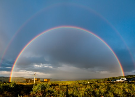 Double rainbow over Kielder