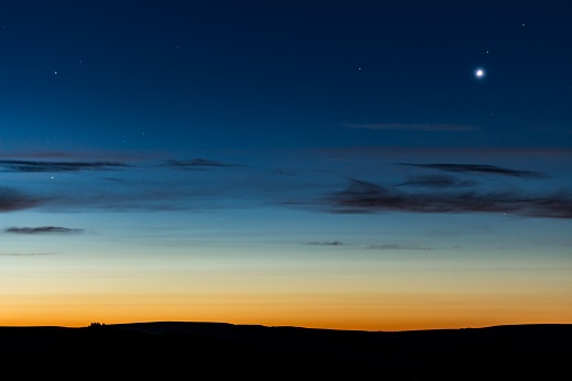 Venus in the evening