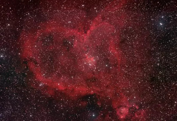 Heart Nebula taken from Flickr Commons/s58y