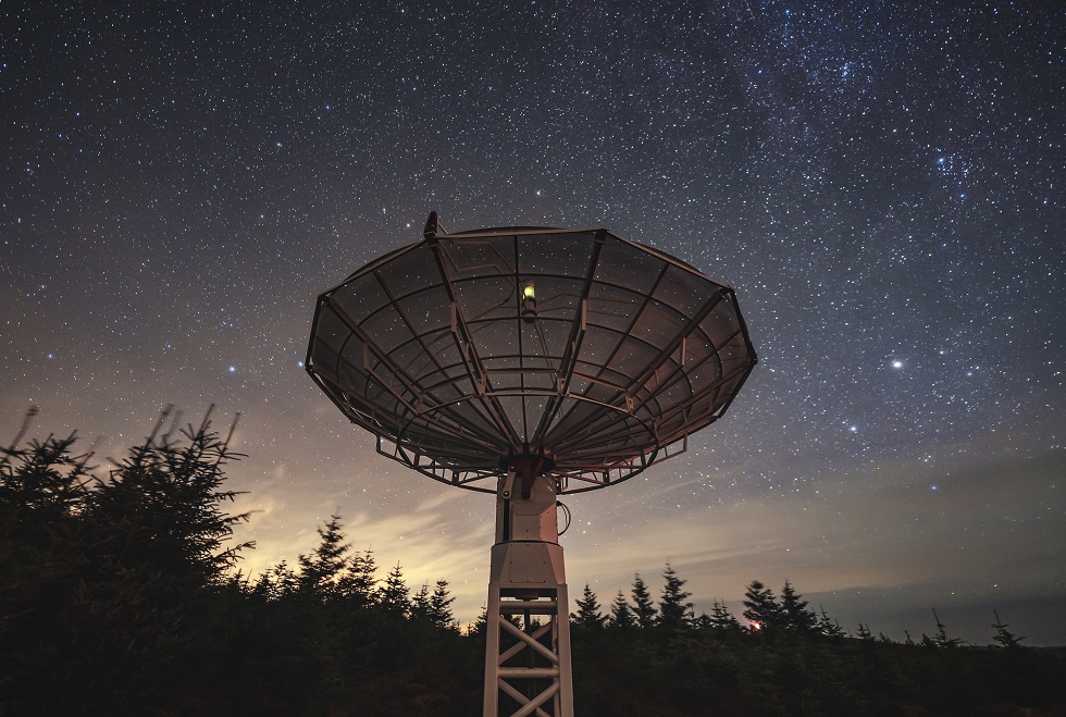 New radio telescope at Kielder Observatory