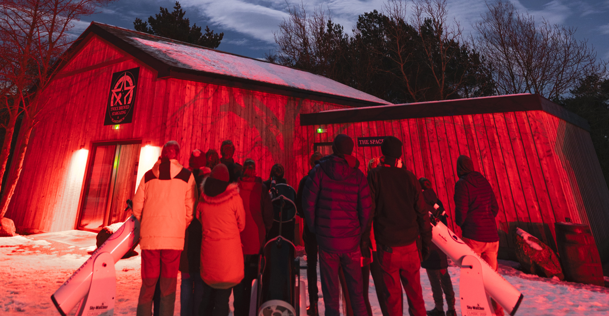 Twice Brewed Inn observatory